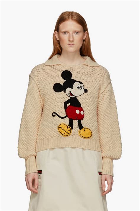 gucci disney sweater|gucci mickey mouse sweater.